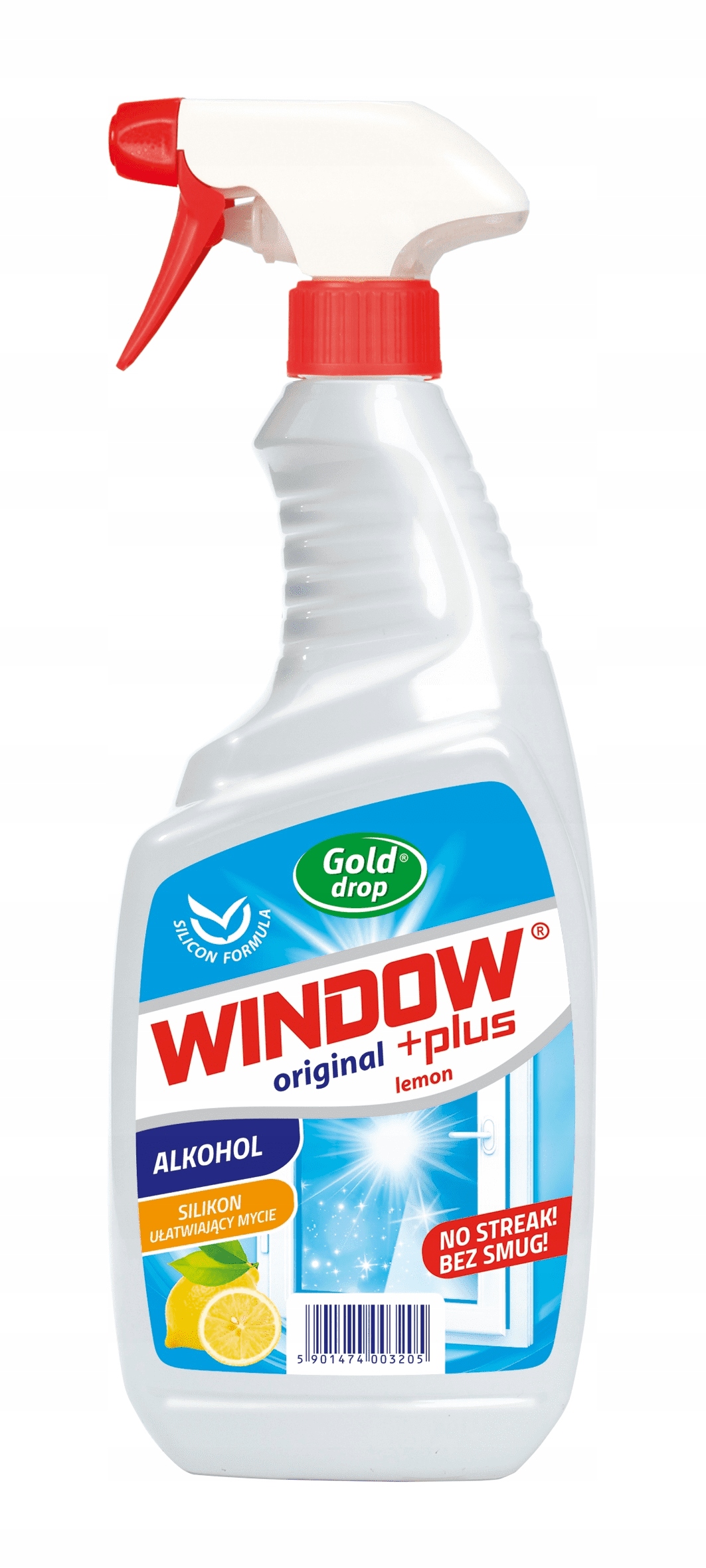 

Window Plus Płyn Do Mycia Szyb Lemon Fresh 750ML
