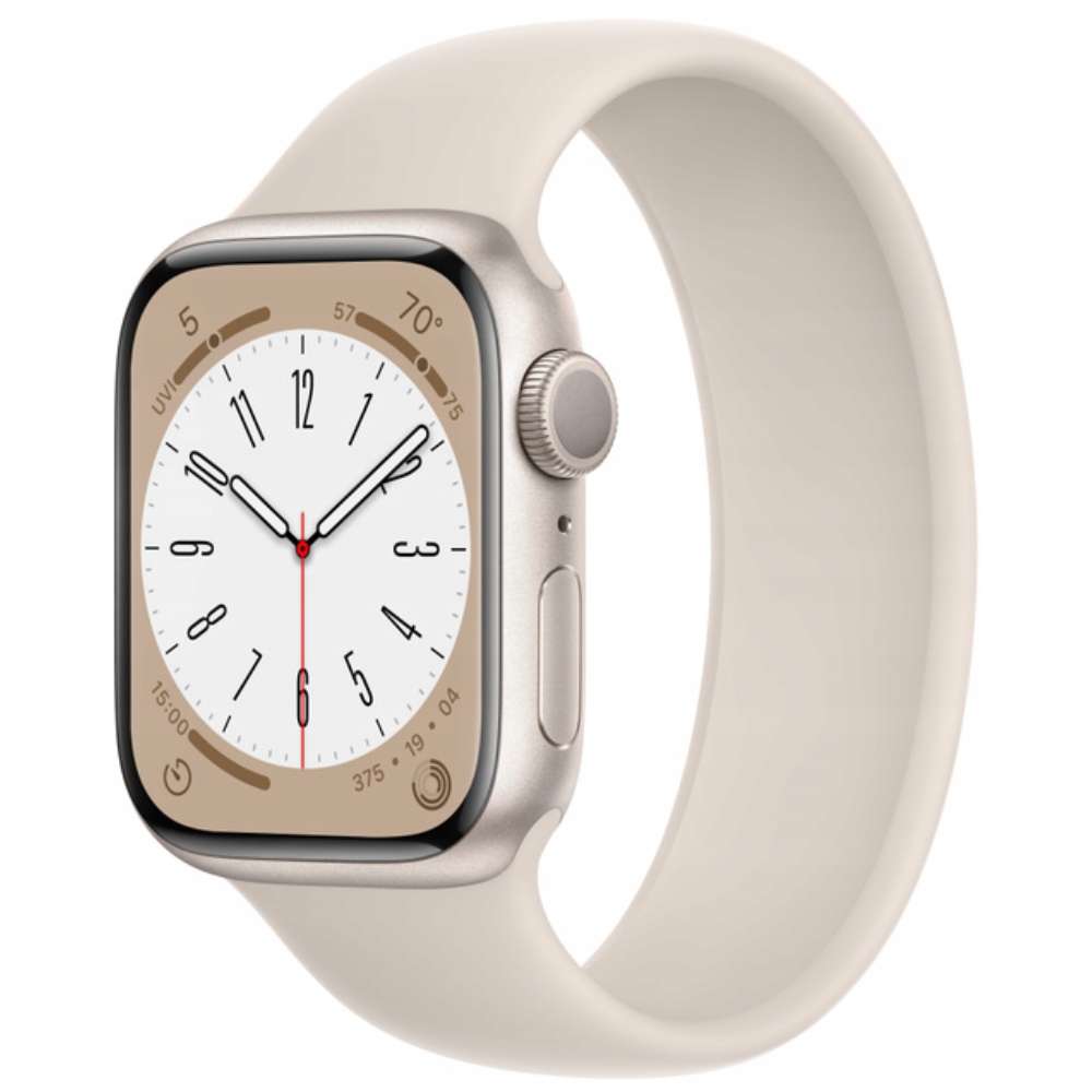 Apple Watch 8 41mm księżycowa poświata Starlight NFC Wi-Fi GPS zaplombowany EAN (GTIN) 194253150848
