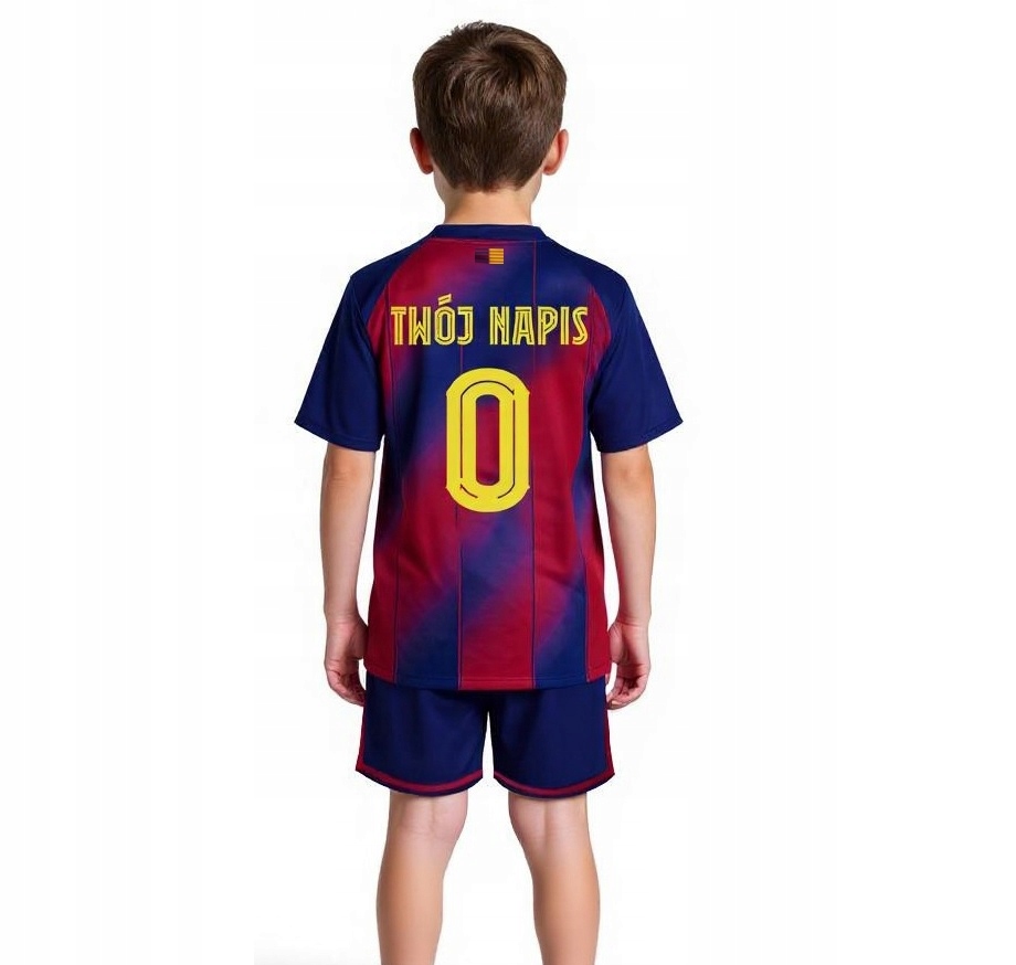 Strój piłkarski Twój Nadruk z własnym imieniem Twój Napis 134