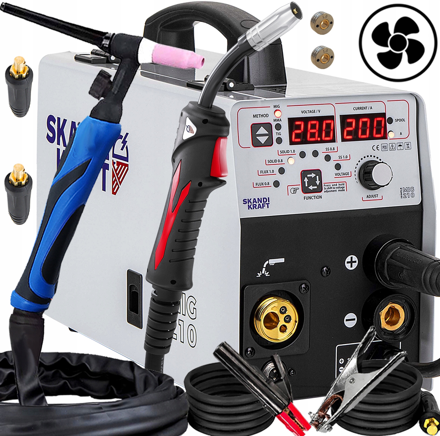 Svařovač Migomat Skandi Kraft iSIMPLE 210 Synergie