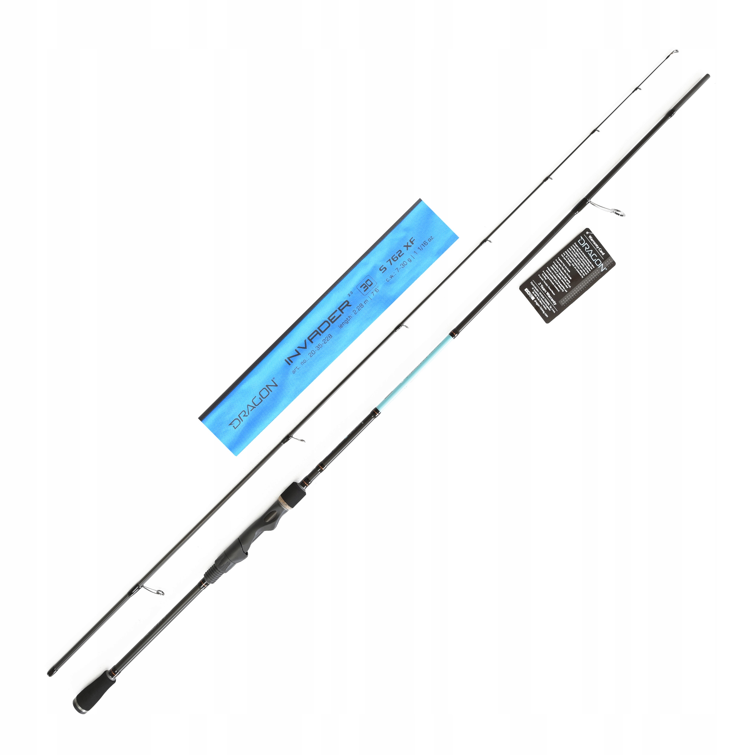 Wędka Dragon Invader 2.0 Spinn 2.28m 7-30g bardzo szybka akcja