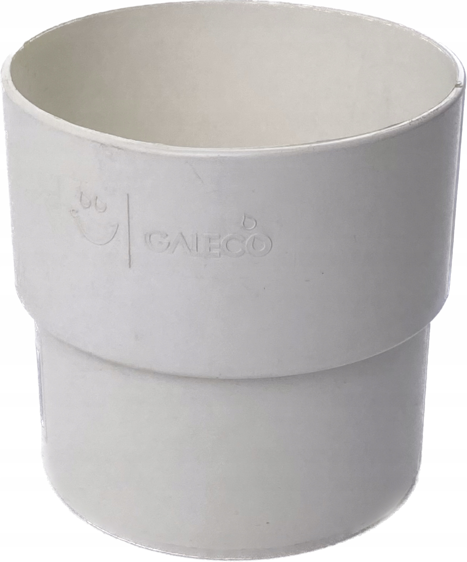 Galeco PVC Biały 9010 Mufa 80 do rur spustowych