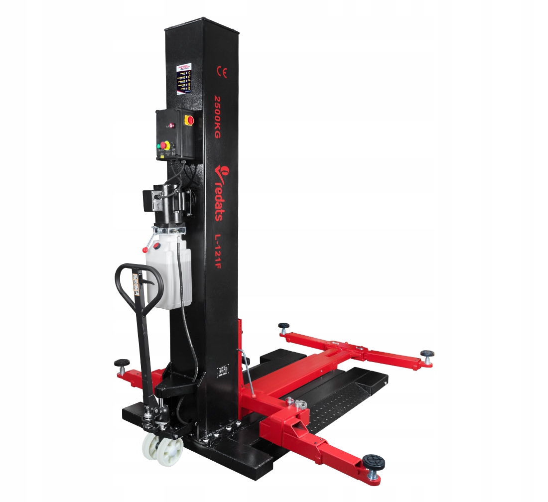 Podnosnik jednokolumnowy REDATS L 121F 2 5t Overall Width 1850 mm