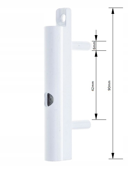 ZAWIAS DOLNY WINKHAUS BIAŁY DO OKIEN PVC STARY TYP na skrzydło i ramę Marka bez marki