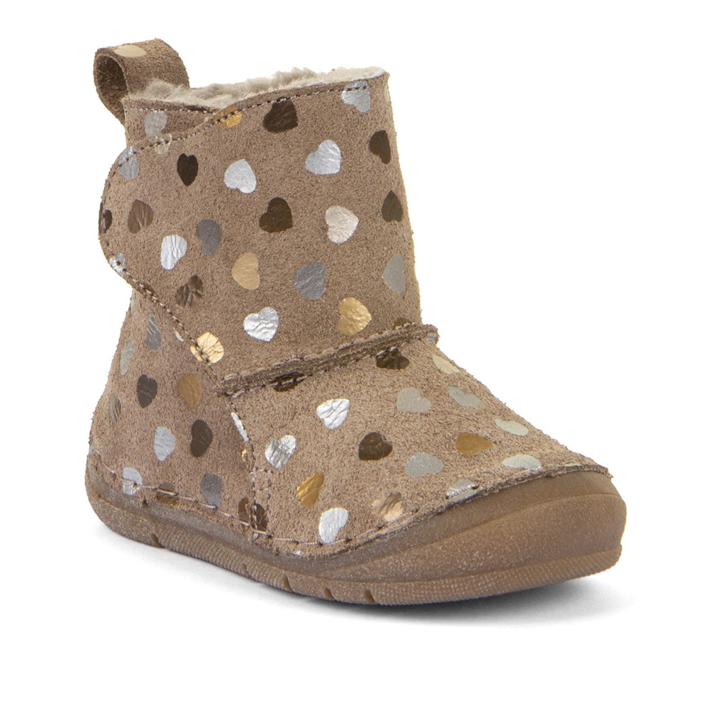 Buty dziecięce za kostkę Froddo na zimę ciepłe lekkie na rzepy