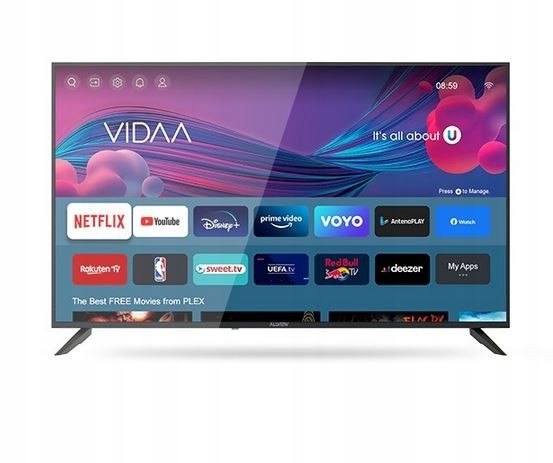 Telewizor LED Allview 50iPlay6000-U 50' 4K UHD czarny