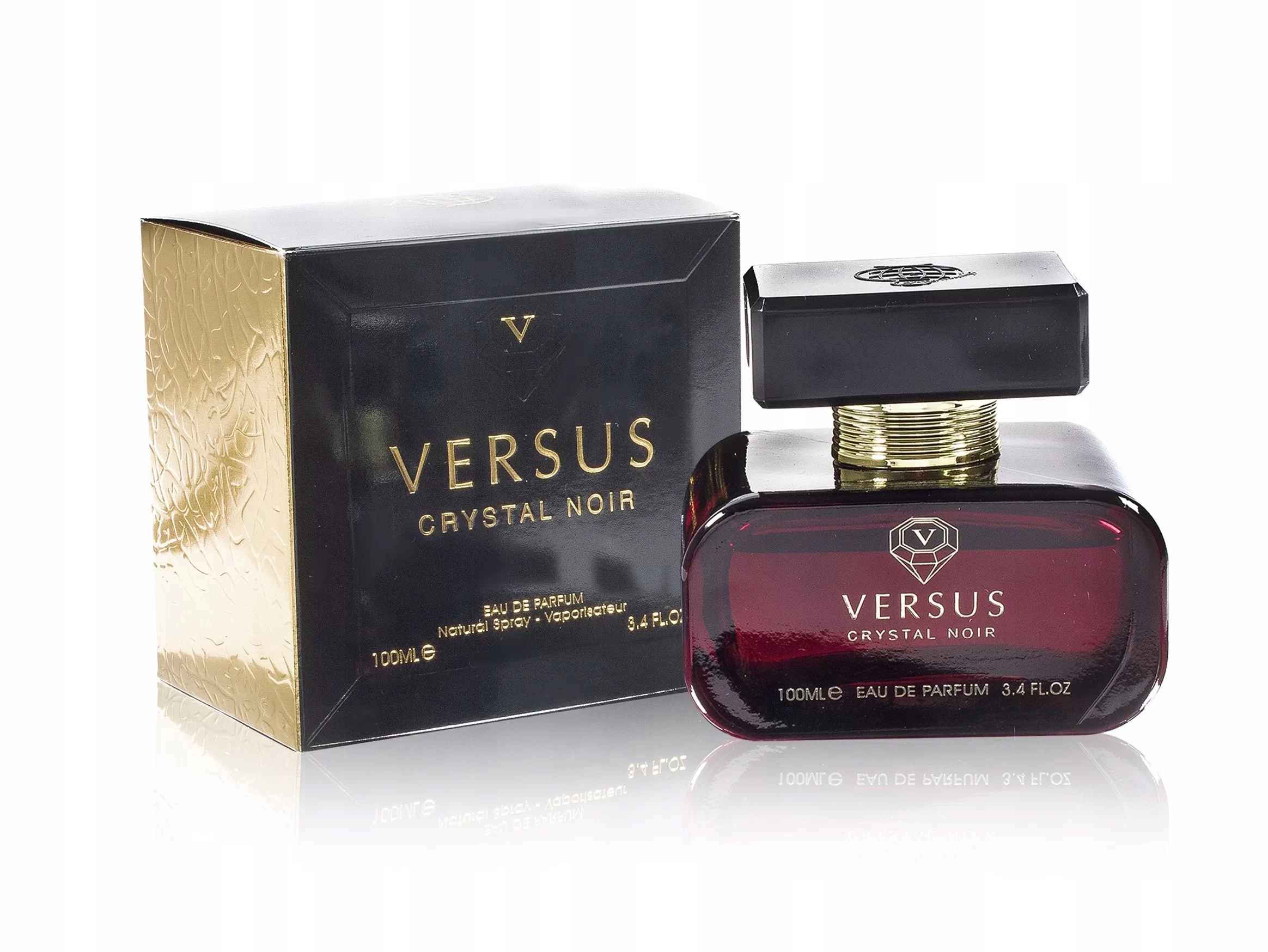 Fragrance World Versus Crystal Noir Arabskie Perfumy Dla Kobiet 100 ml Edp