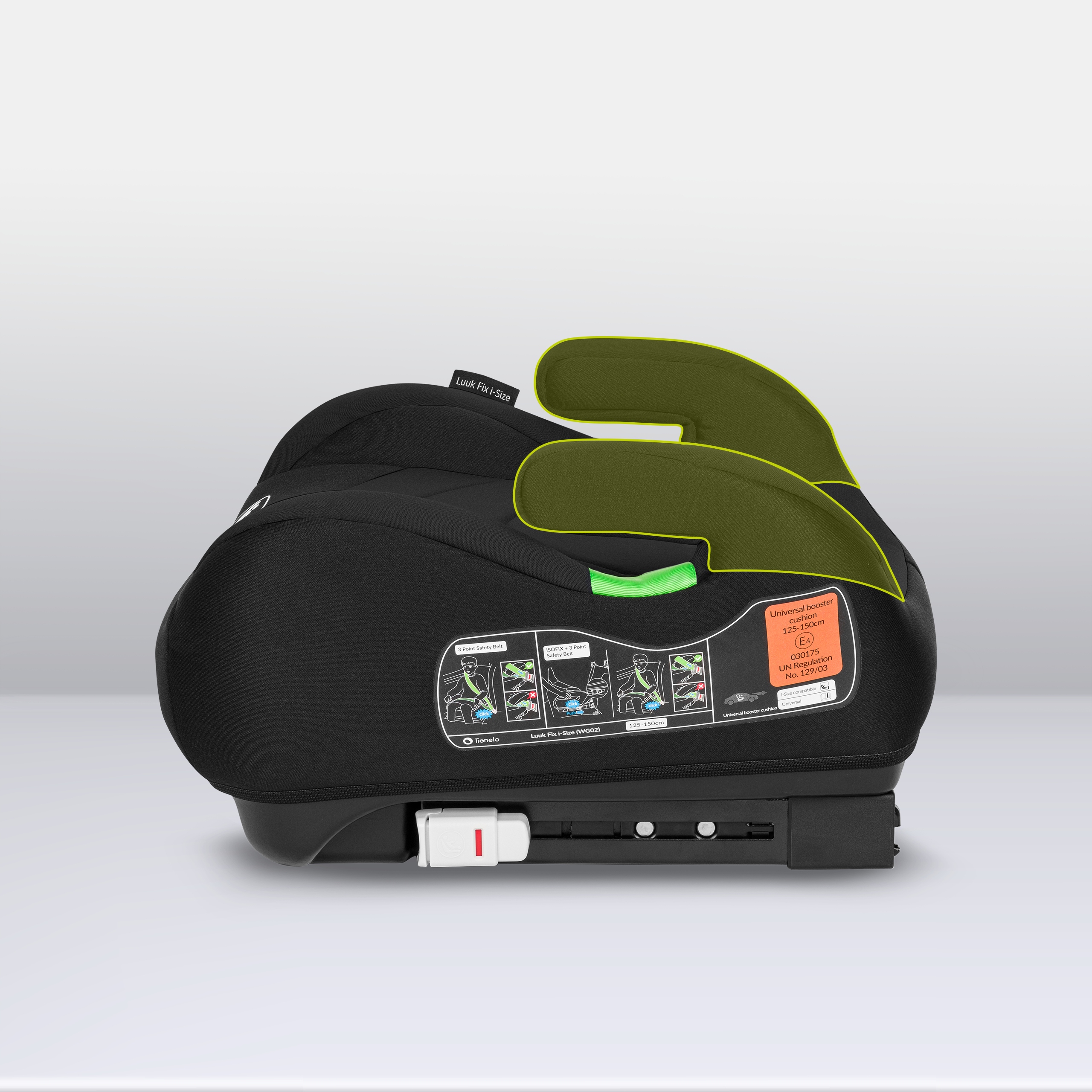 Fotelik samochodowy siedzisko Lionelo Luuk i-Size Rozmiar 15-36 kg