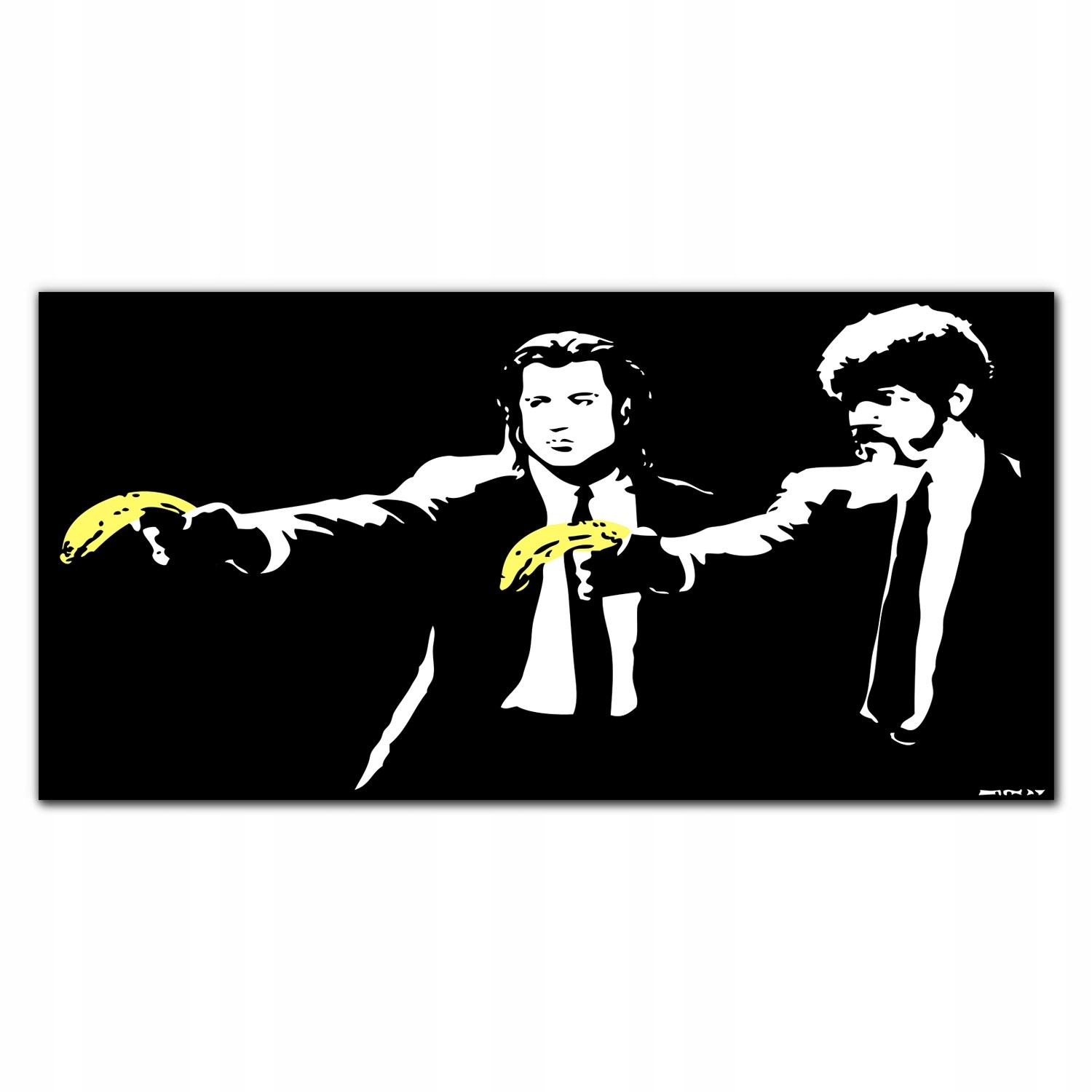 

Foto-obraz na płótnie Pulp fiction Banksy 120x60