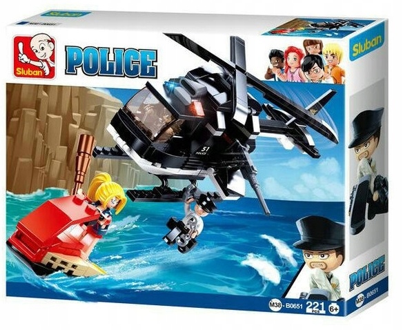 KLOCKI SLUBAN wodny pościg policja