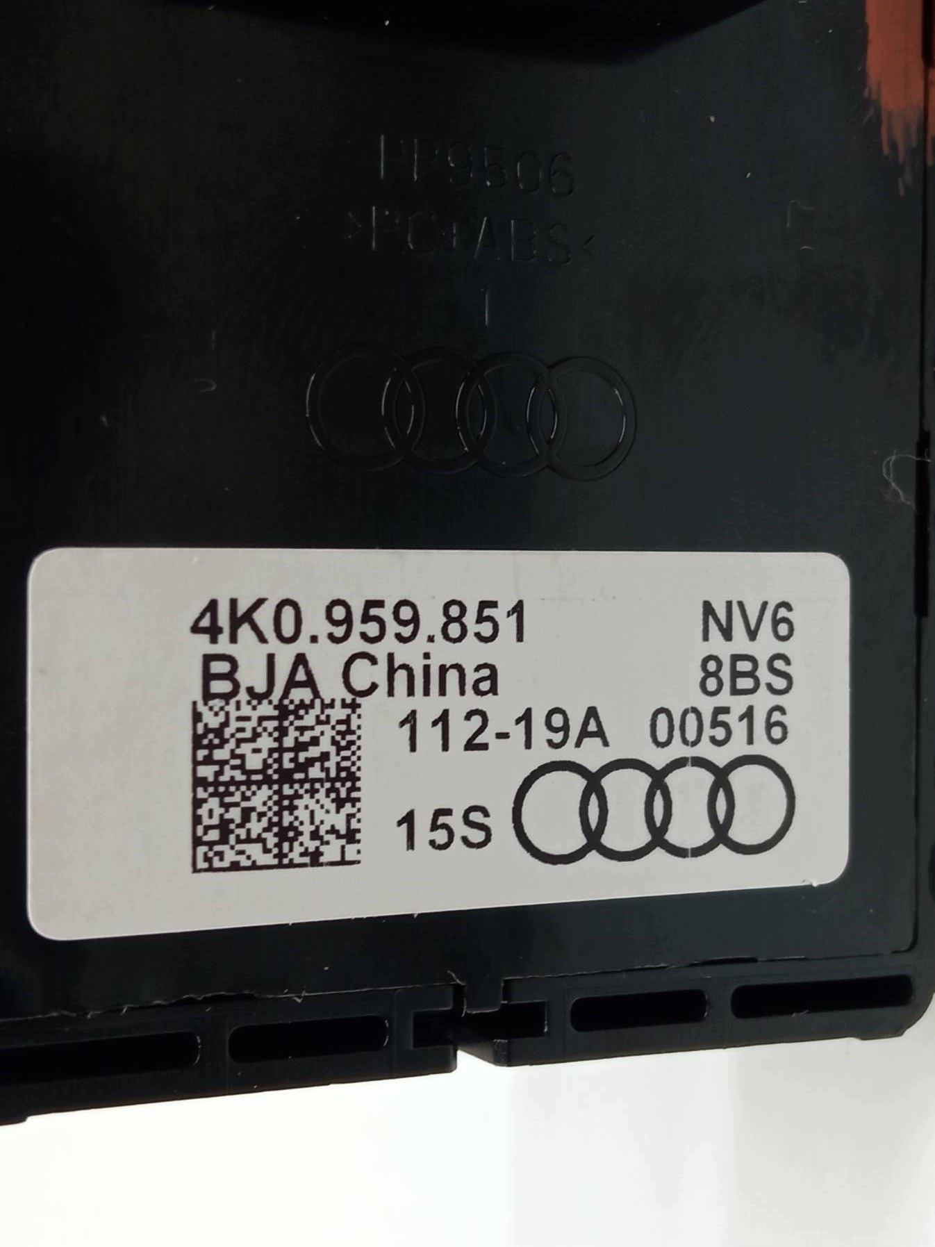 interrupteur bouton lève vitres 4K0959851 Audi A6 V (2018-) C8