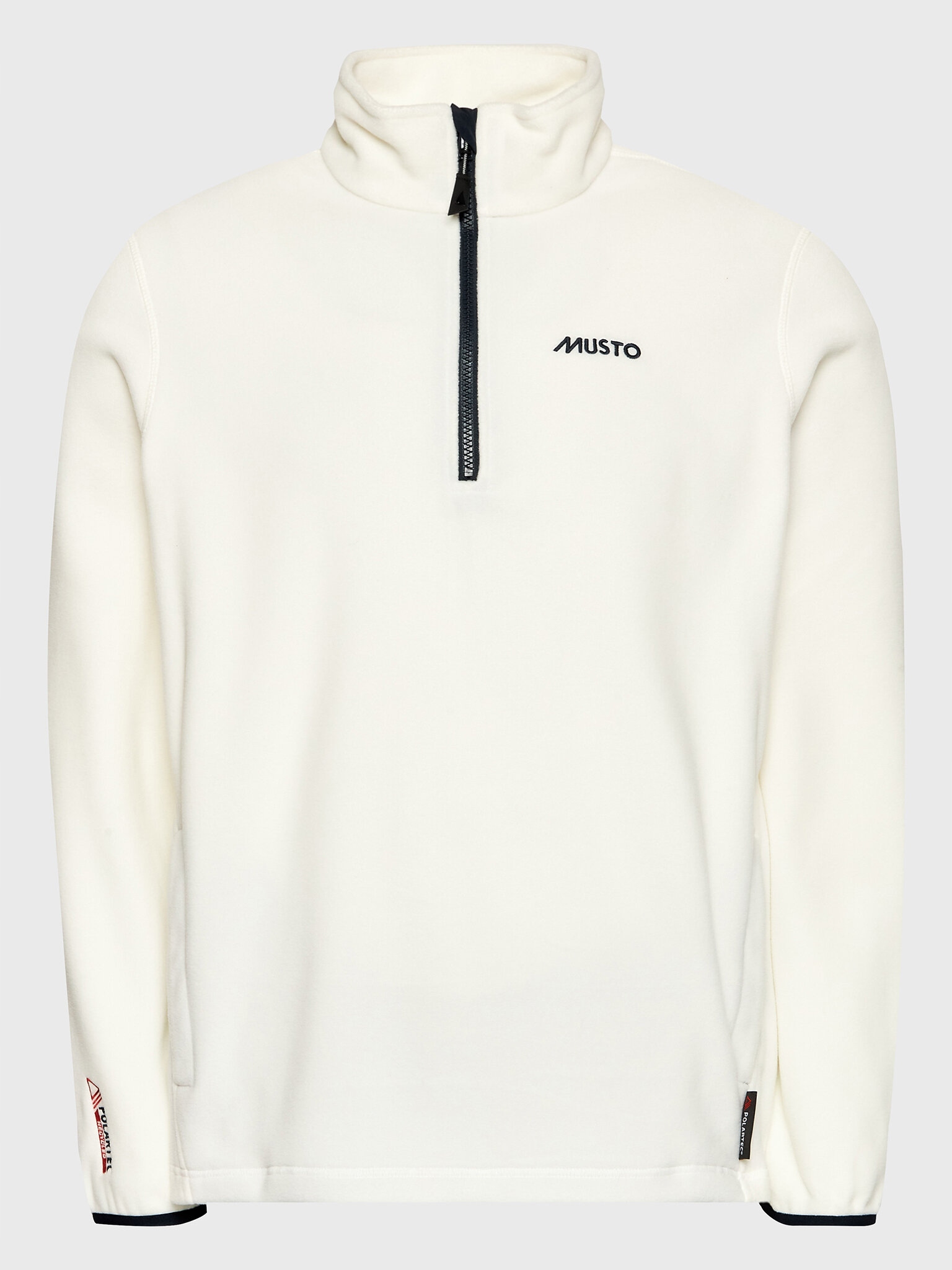 Musto Polar M Snug Fleece 2.0 82284 Biały Slim Fit