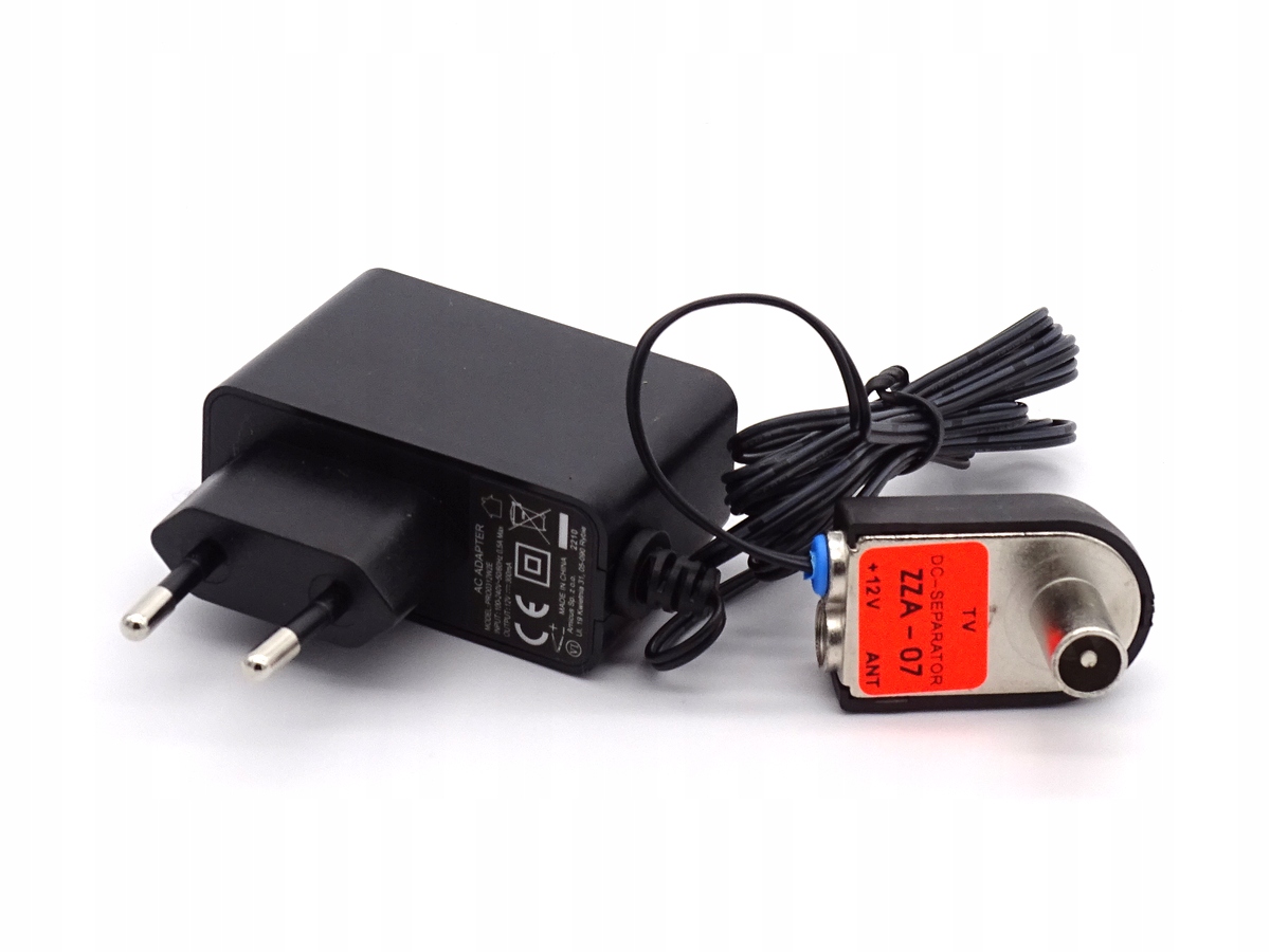

Zasilacz antenowy 12V/300mA, Telkom-Telmor ZZA-7