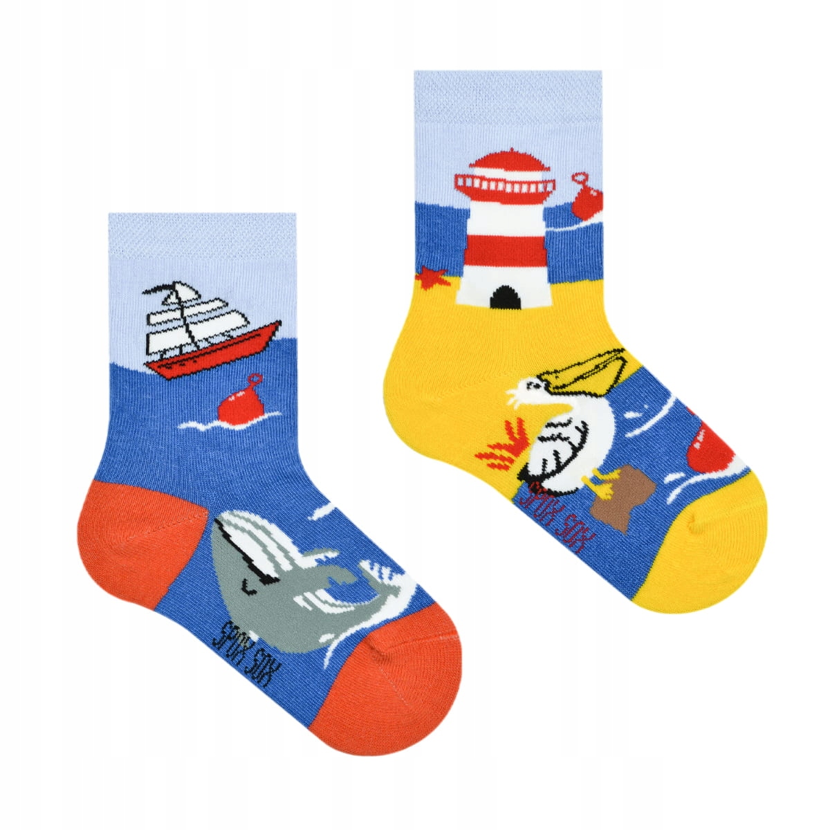 

Skarpetki dla dzieci morskie Spox Sox r. 31-35