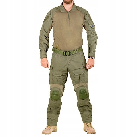 Pánská uniformovaná vojenská mikina s kalhotami 8Fields Olive Green XXL