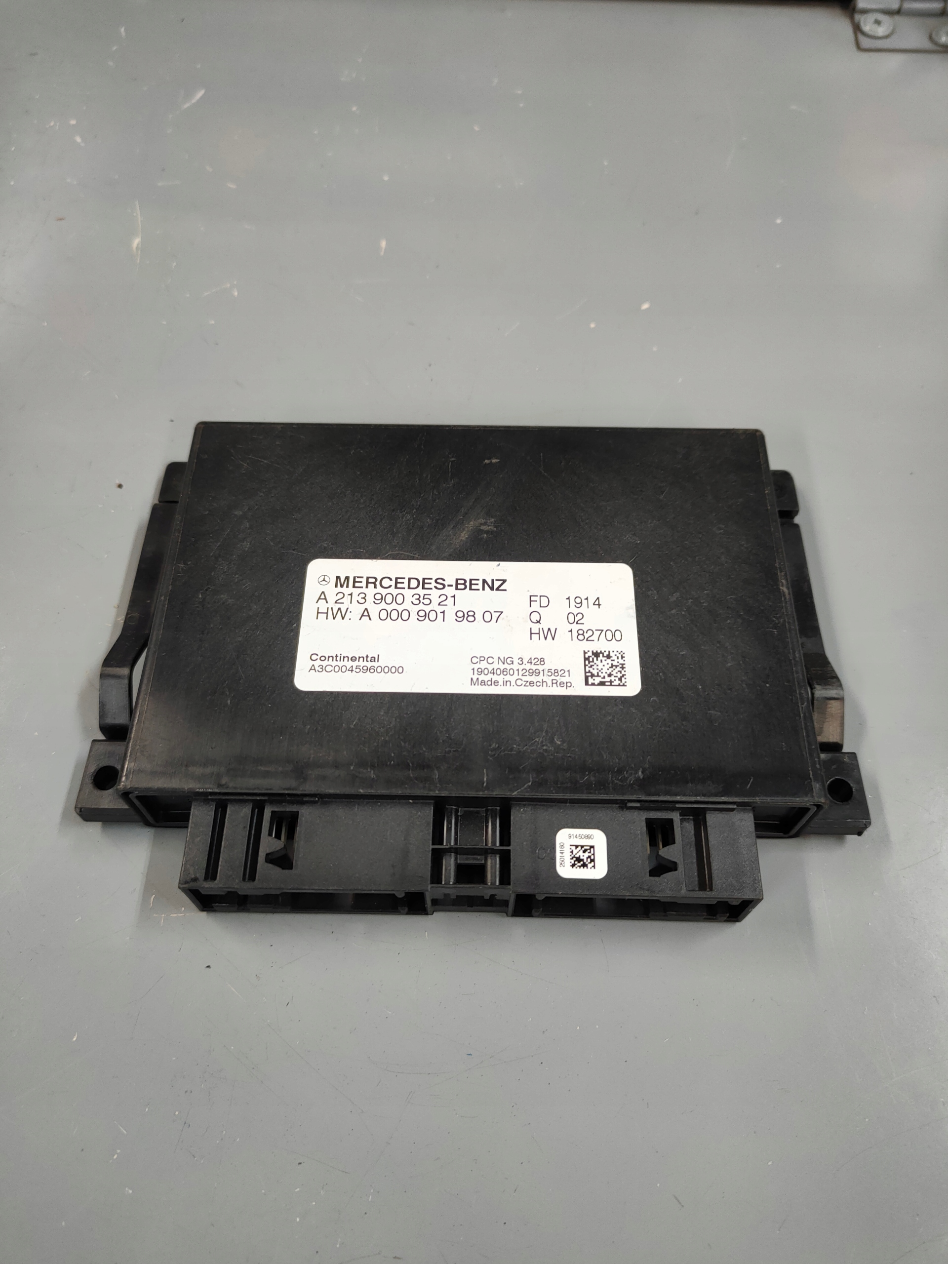 2139003521 - E-КЛАСС В-213 КОНТРОЛЛЕР МОДУЛЬ КОРОБКИ ПЕРЕДАЧ