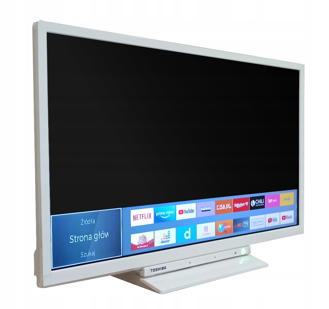 

Biały Smart Tv Led 24 Toshiba DVB-T2 Hdr Bluetooth