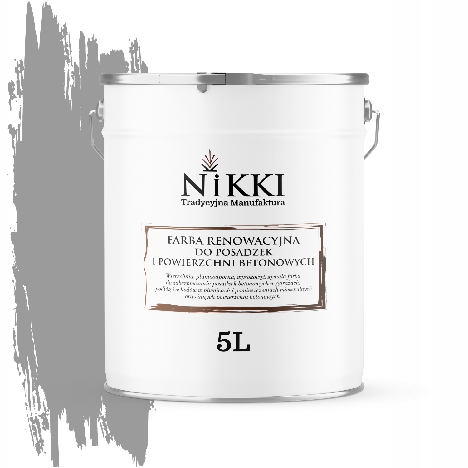 Farba Na Renováciu Betónových Podláh 5 L Sivá Signálna RAL7004 Mat