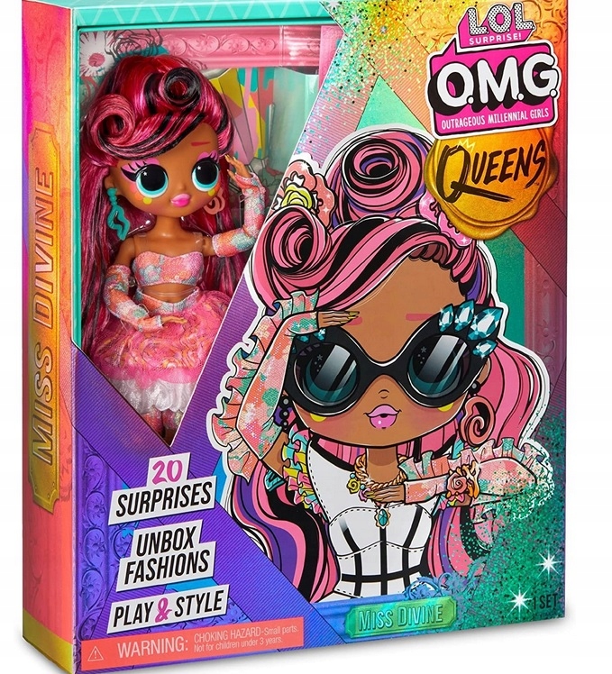 Lol Omg Queens Lalka Miss Divine 579922-Zdjęcie-0