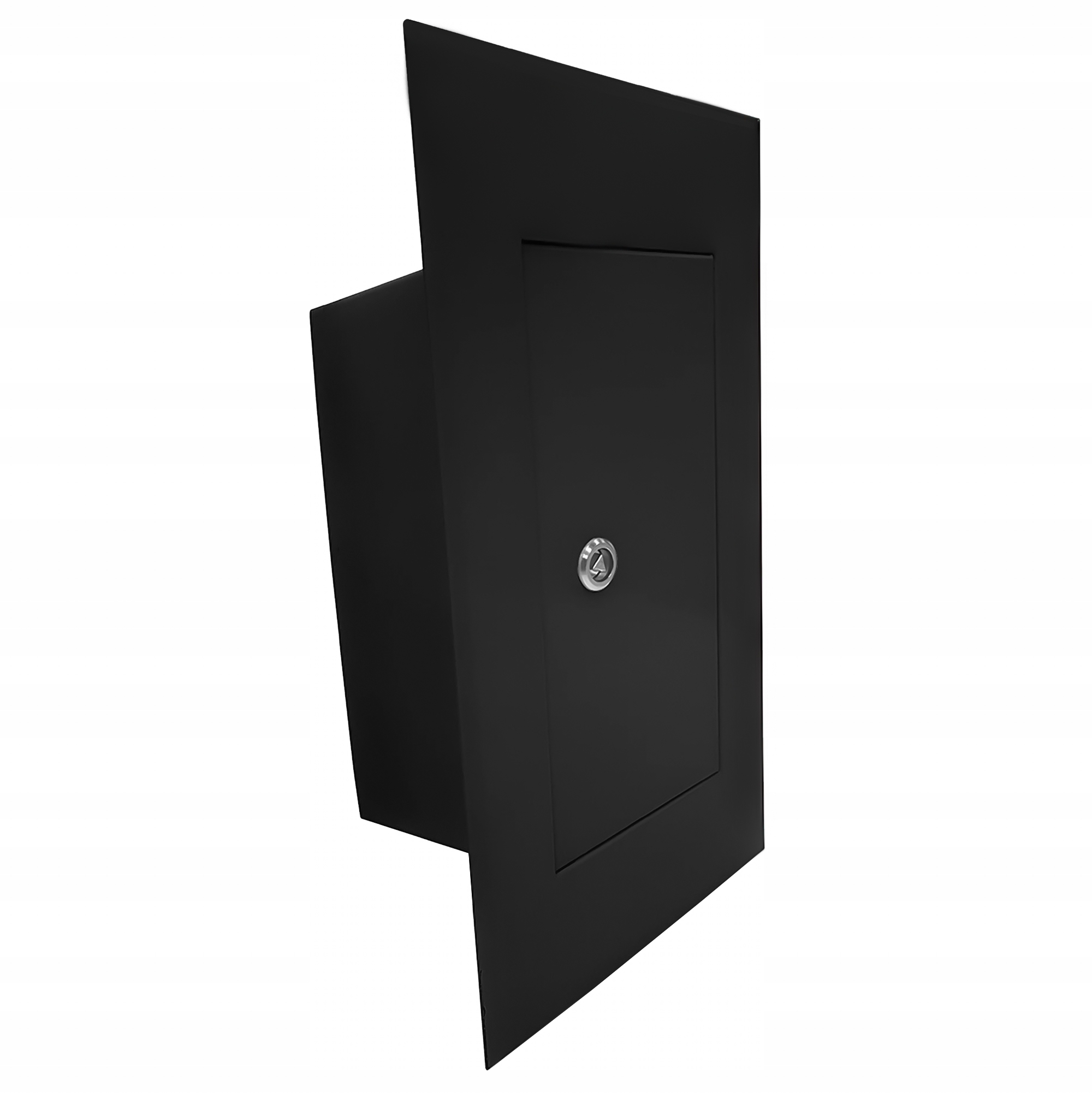 Dvířka komínová černá matná 13x26 cm čistící