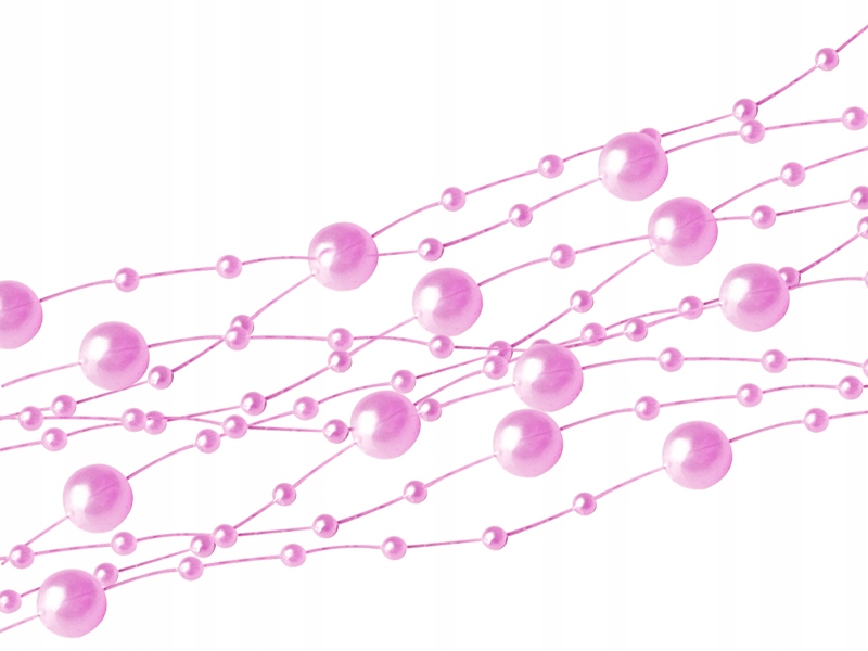 

Girlanda Perłowa Girlandy Perłowe Perełki Róż