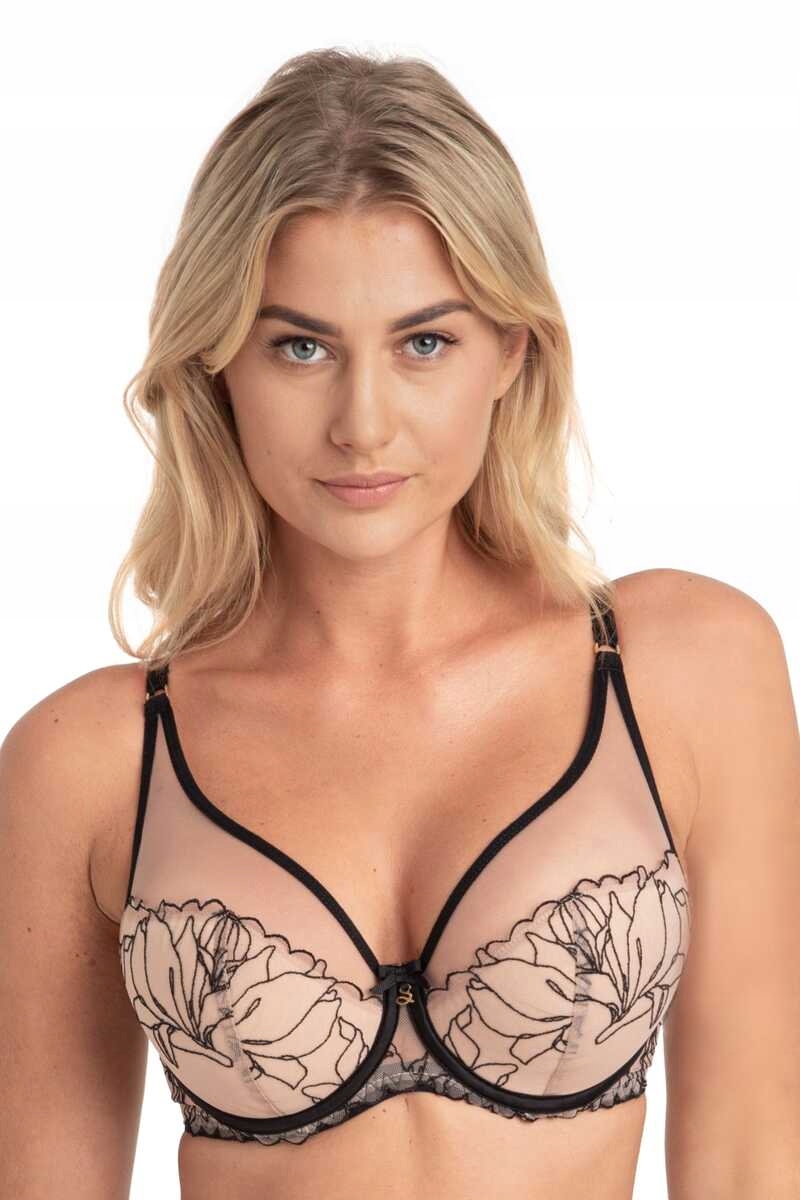 Samanta Polovyztužená podprsenka s kapsami Irina A338 tattoo 70E