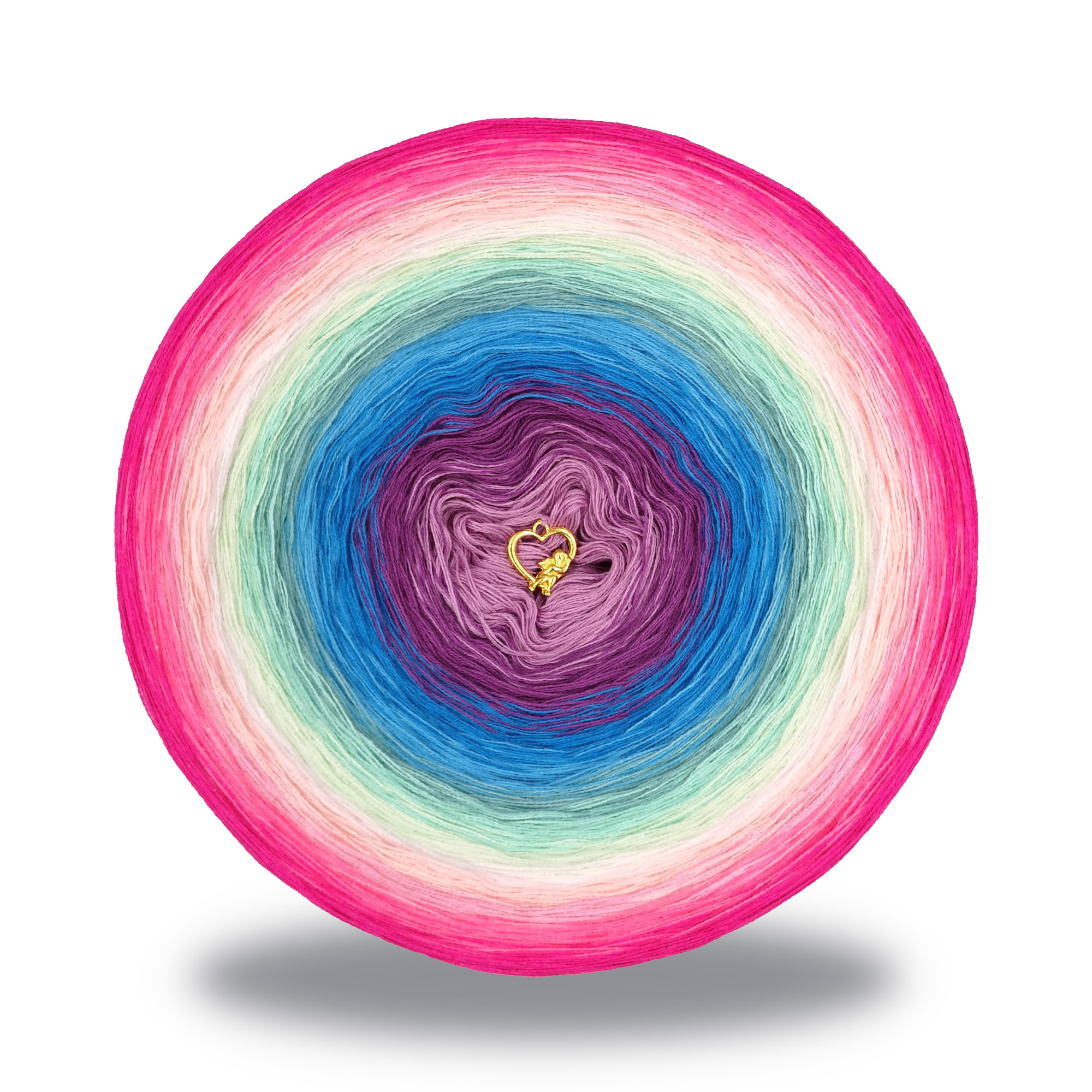 Příze bavlna akryl motůrek 4 nitě ombre O'COLOR30 2100m