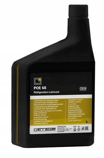 

Olej do układów chłodniczych Poe 68 Errecom 1L