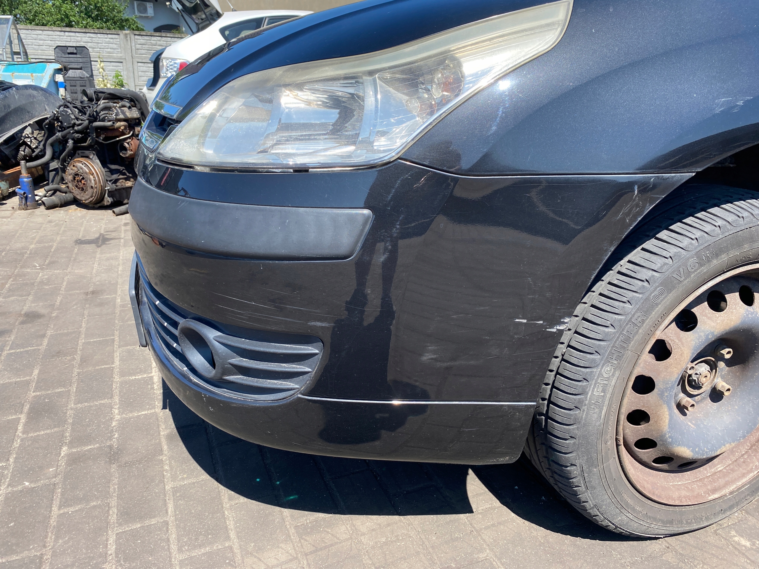 ZDERZKA front front Citroen C4 04-11 kod lakieru EXL