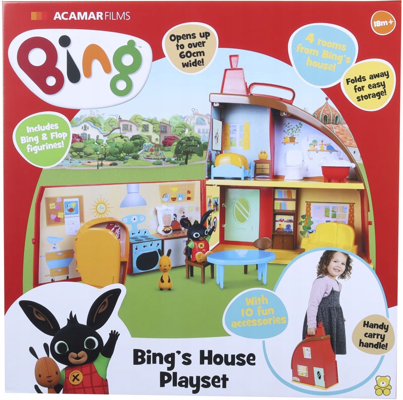 

Domek Bing House Playset Zestaw Figurka Binga Flop