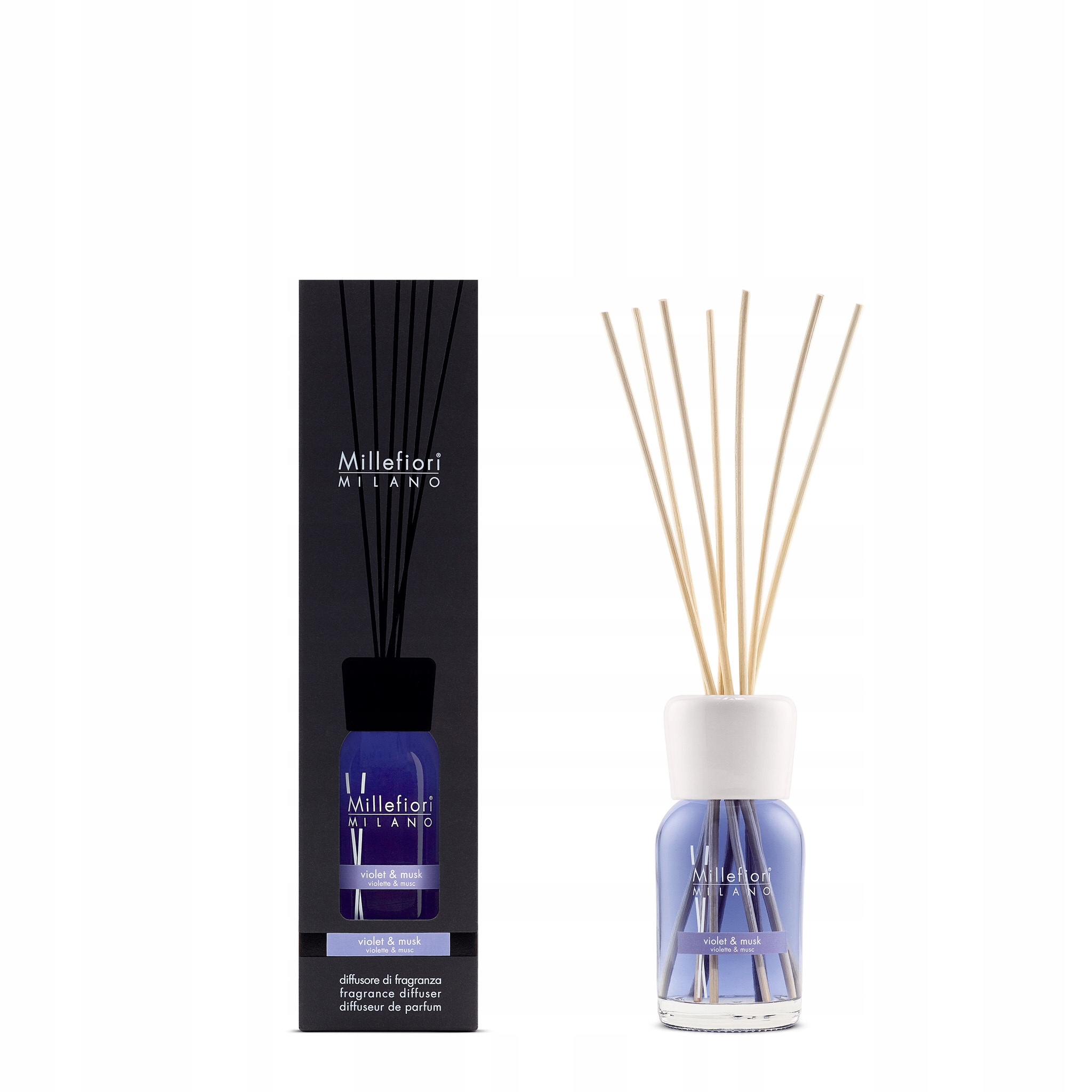 Dyfuzor zapachowy Millefiori Milano Violet & Musk