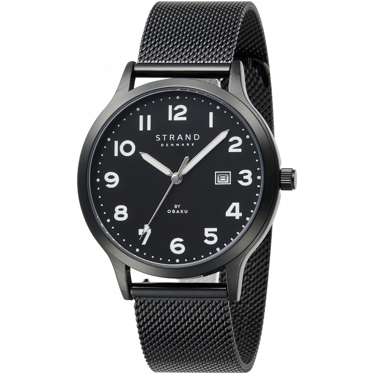 Pánské Hodinky Strand S751GDBBMB, černý náramek