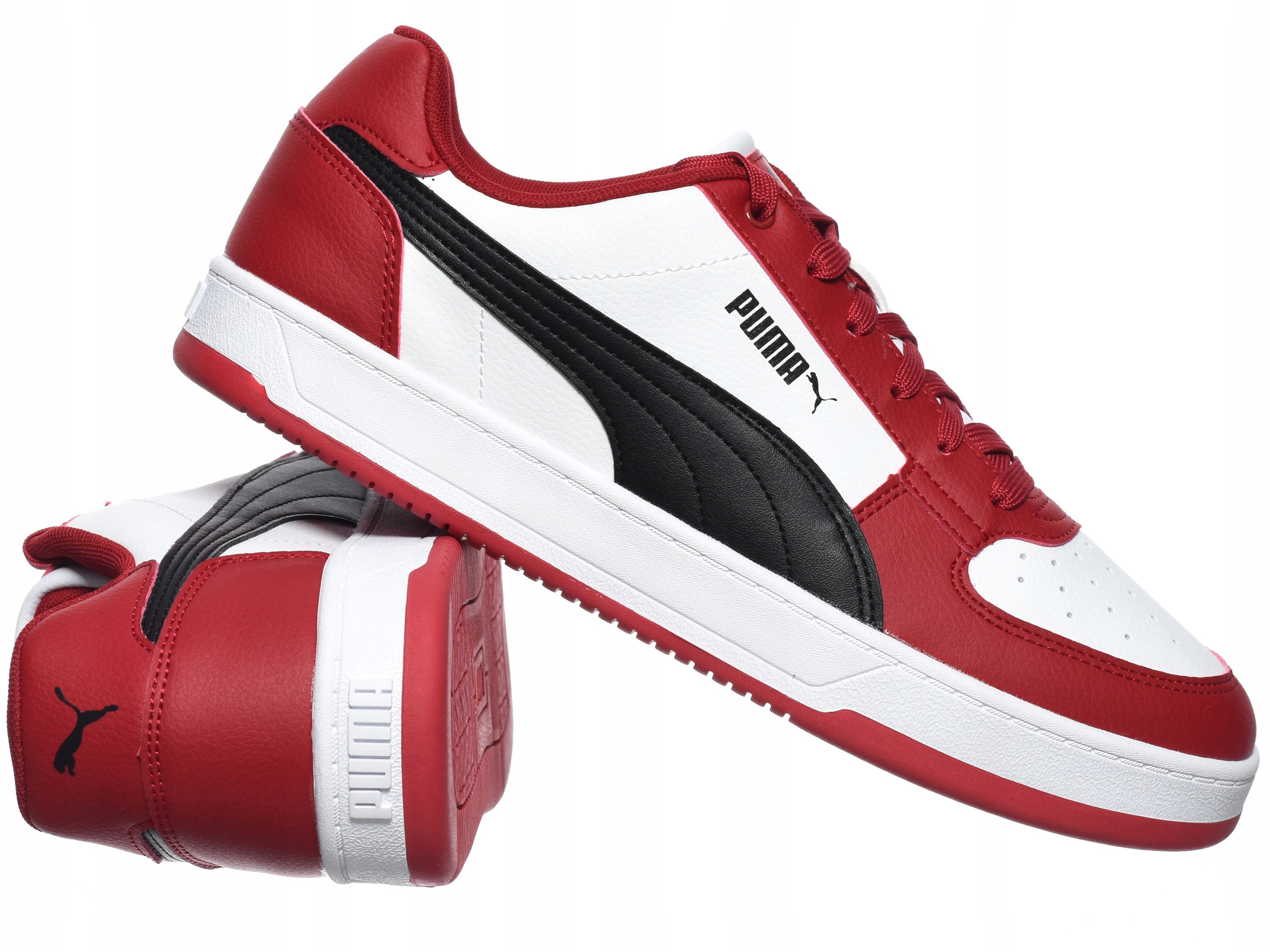 Buty męskie Puma Caven 2.0 392290-23 sneakersy sportowe Czerwono-białe