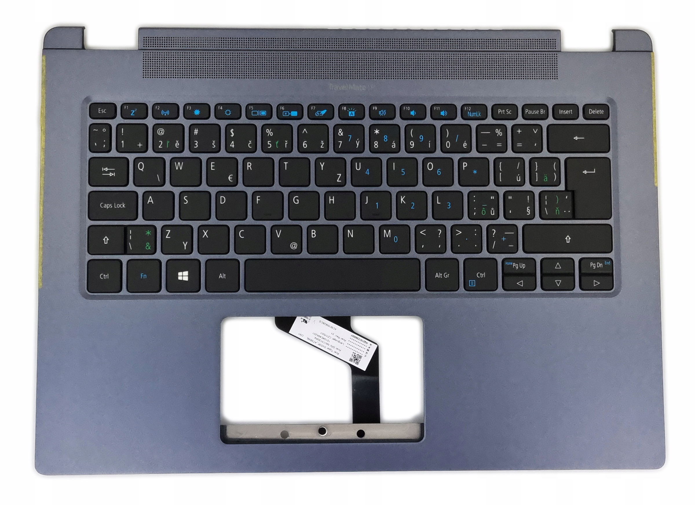Nové Pouzdro Klávesnice Pro Notebook Acer Travelmate TMP414-51 P414-51 Česká