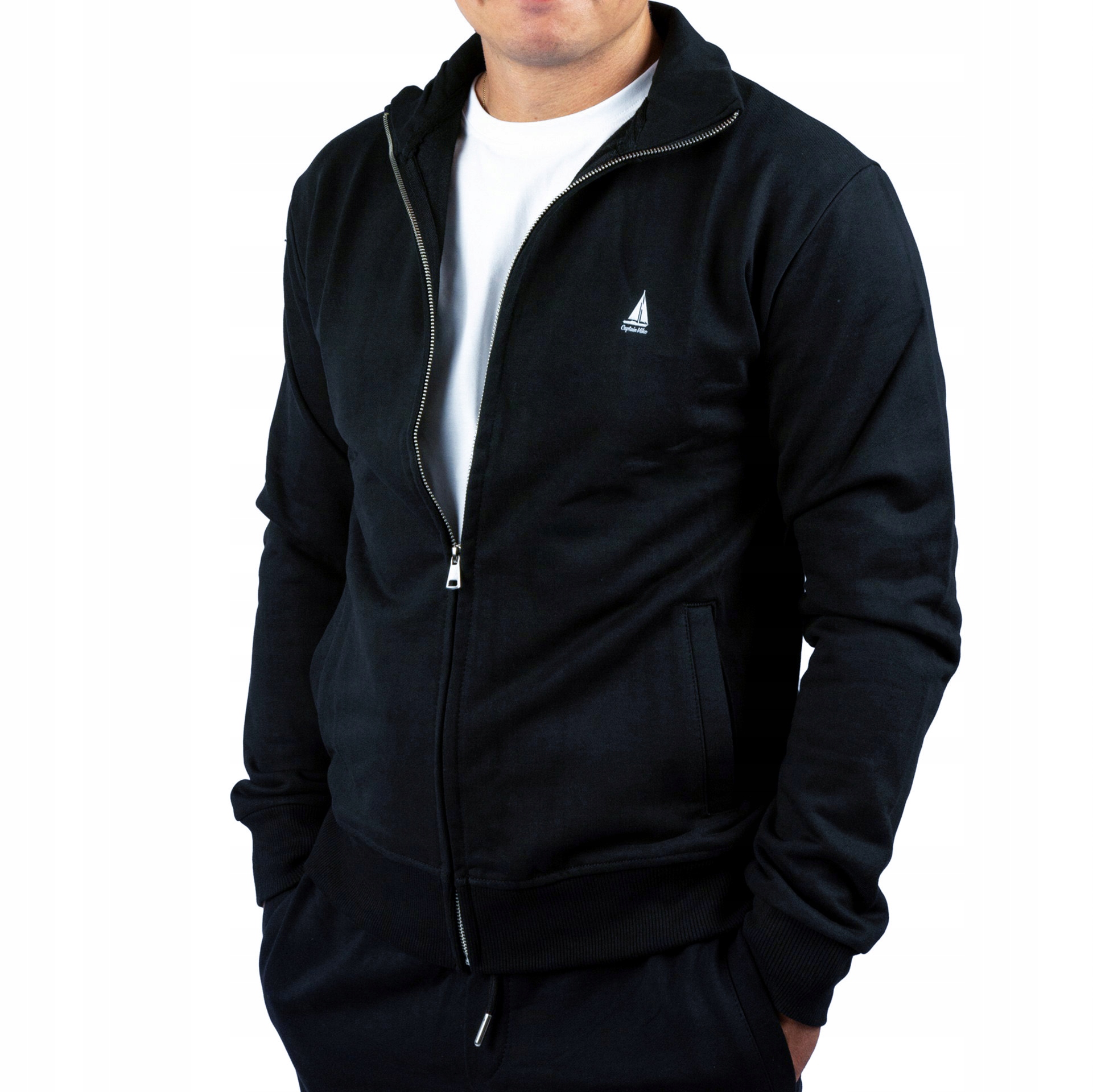 Tepláková rozepínací mikina Captain Mike bavlna XXL