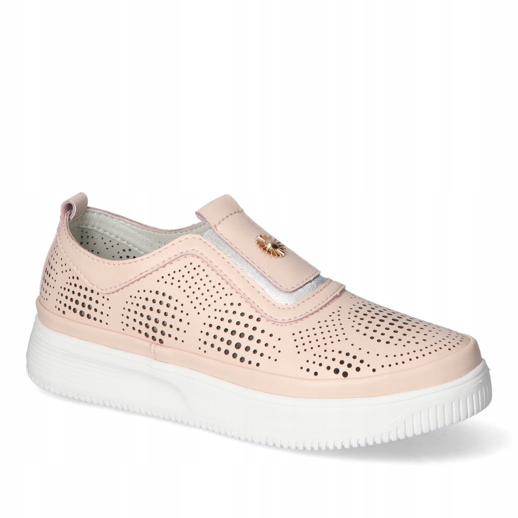 Dámské polobotky Sergio Leone Růžové, nazouvací, přírodní kůže, velikost 38