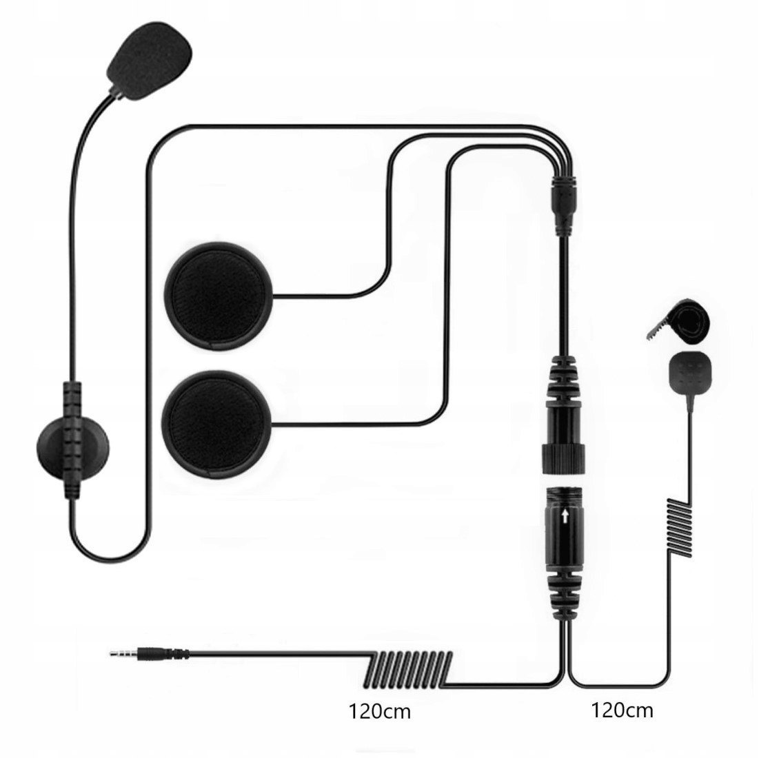 Sluchátka Do Helmy Pro Mobilní Zařízení