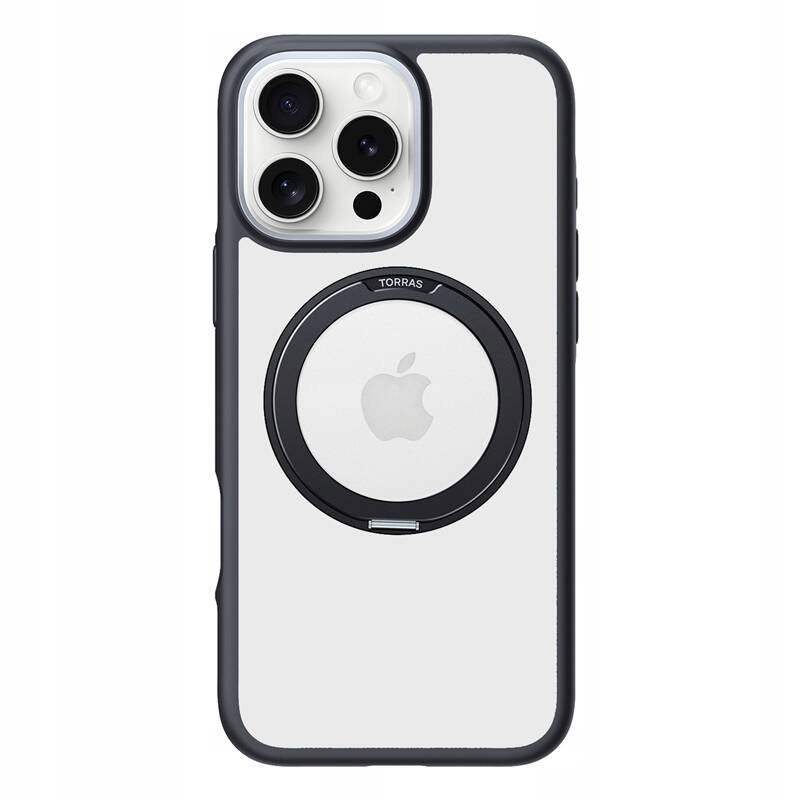 Pouzdro Torras Ostand R Fusion pro iPhone 16 Pro (Černé)