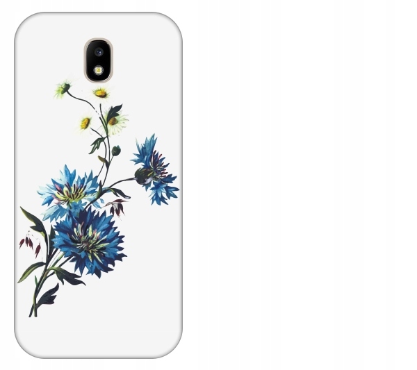 

Etui pokrowiec Samsung Galaxy J5 2017 Kwiat niebie