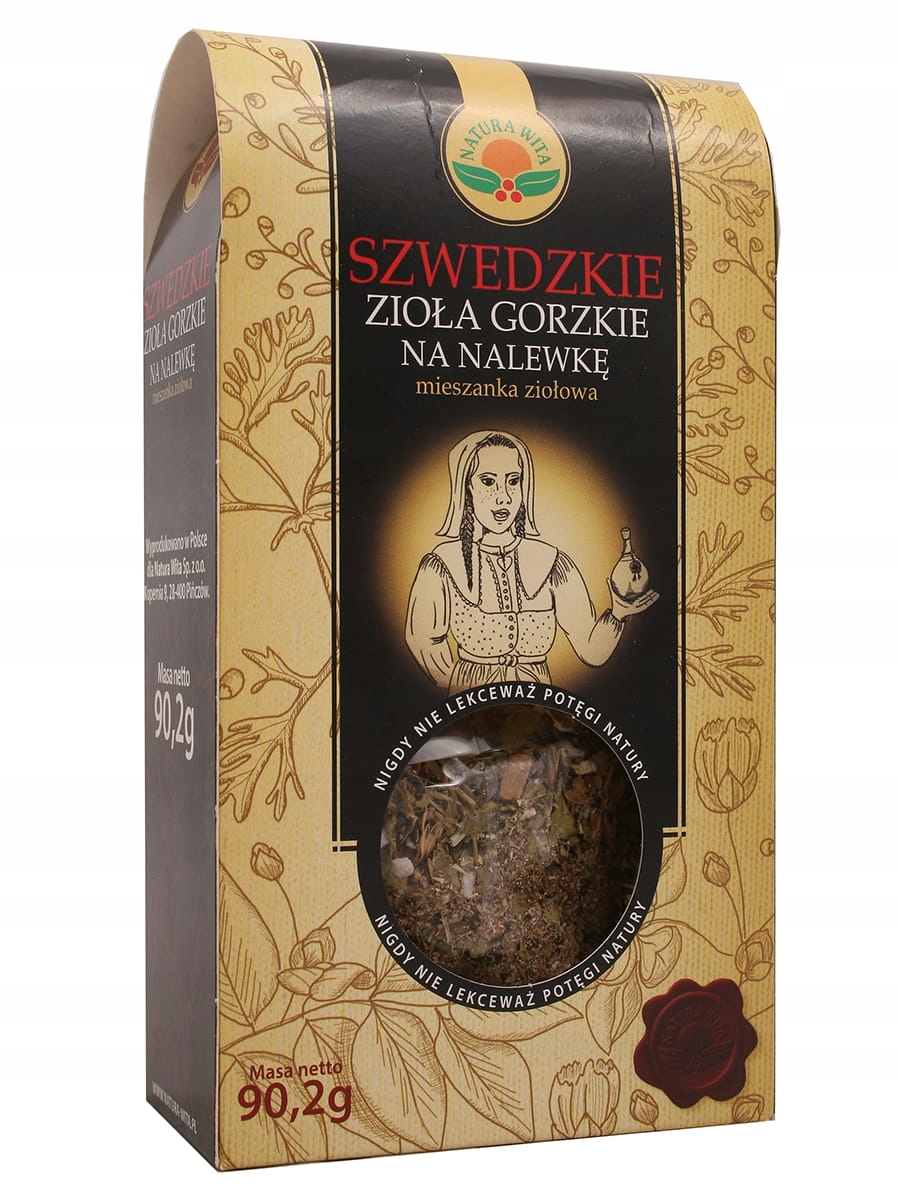 

Szwedzkie zioła gorzkie na nalewkę 90,2g Natura Wi