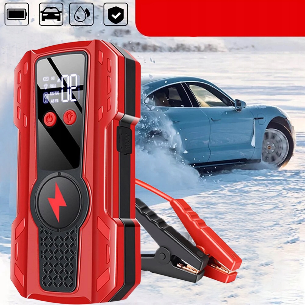 Jump Starter Startovací Zařízení Booster Kompresor Usb 99900 Mah
