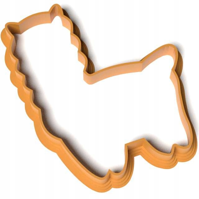 

Foremka do ciastek pierników Meksyk lama pomarańcz