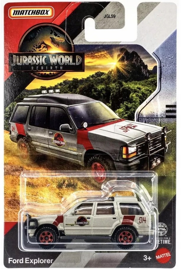 Matchbox Jurassic World Rebirth FORD EXPLORER