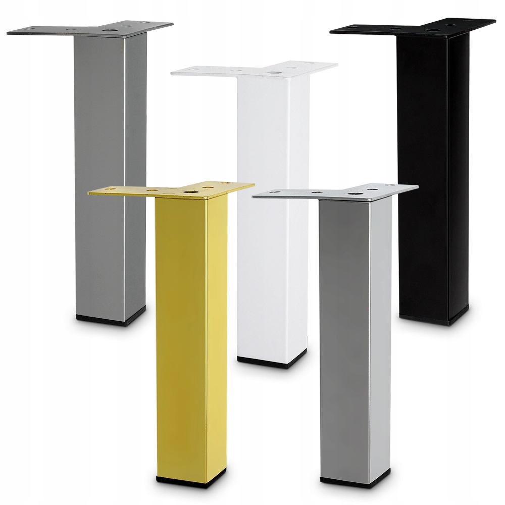 4x NOGA NÓŻKA MEBLOWA NÓŻKA DO MEBLI NÓŻKA DO SZAFKI CHROM H20CM TANIEJ 20% Model TOKA