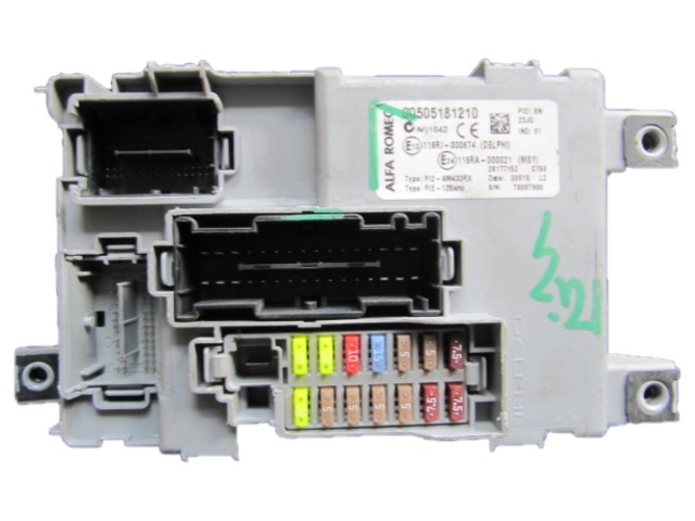 ALFA ROMEO MITO 1.4 MODUŁ BODY BSI 00505181210