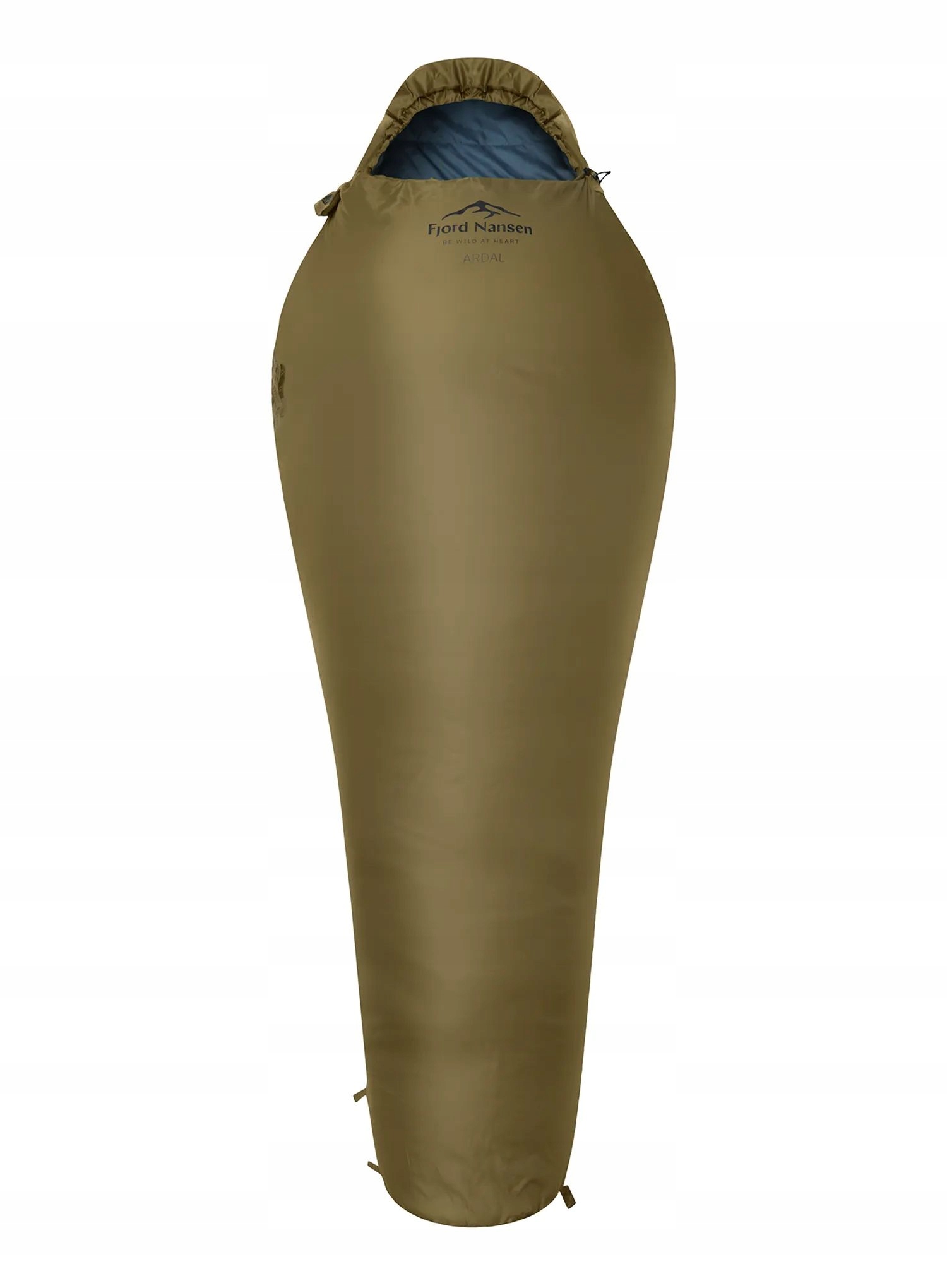 Syntetický spací pytel Fjord Nansen Ardal XL Sbs (200 cm) olive drab Pravý