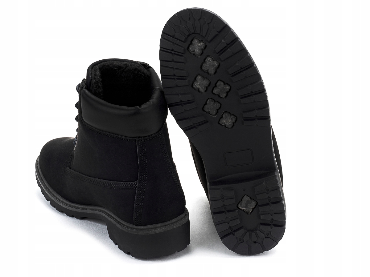 BUTY ZIMOWE DAMSKIE SPORTOWE OCIEPLANE ŚNIEGOWCE TRAPERY P4 Rozmiar 44