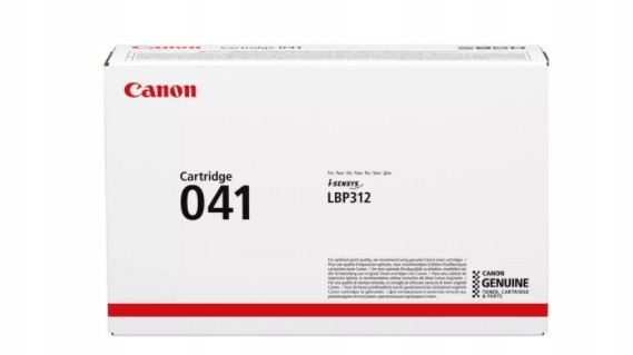 Toner Canon 041H 0453C004, 20 000 strán, Originálny, pre LBP312x MF522x