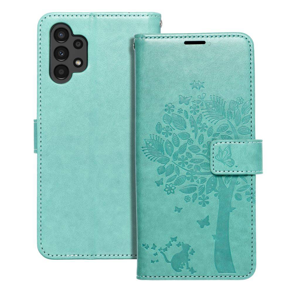 Etui Mezzo Book Do Samsung A13 4G Drzewo Zielony