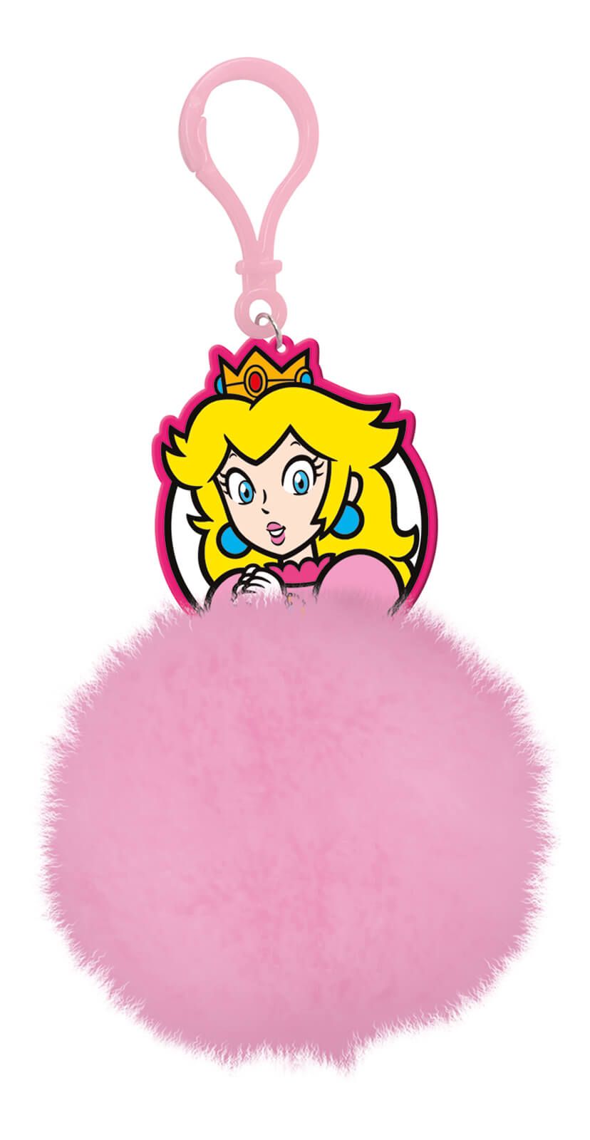 

Super Mario Princess Peach brelok z pomponem